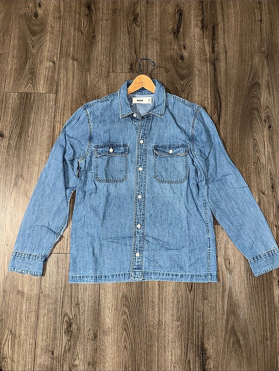 Hollister Tops - Hollister Denim Shirt Jacket 100% Cotton Blue XS Women’s